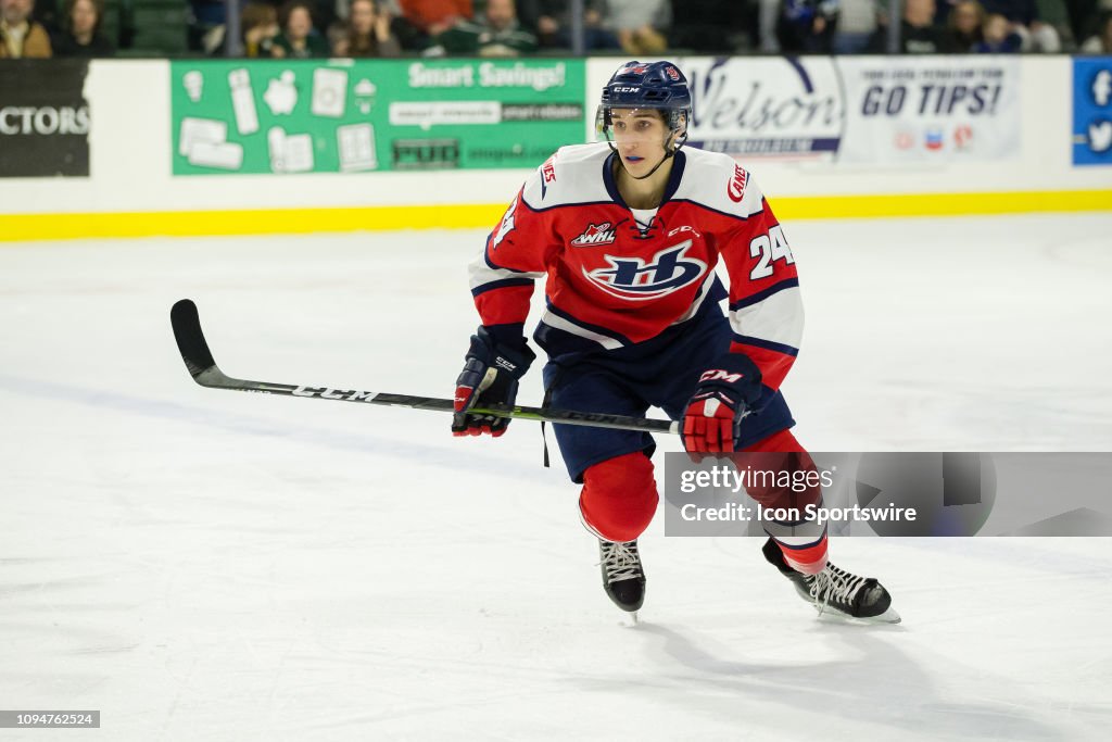 WHL: JAN 26 Lethbridge Hurricanes at Everett Silvertips
