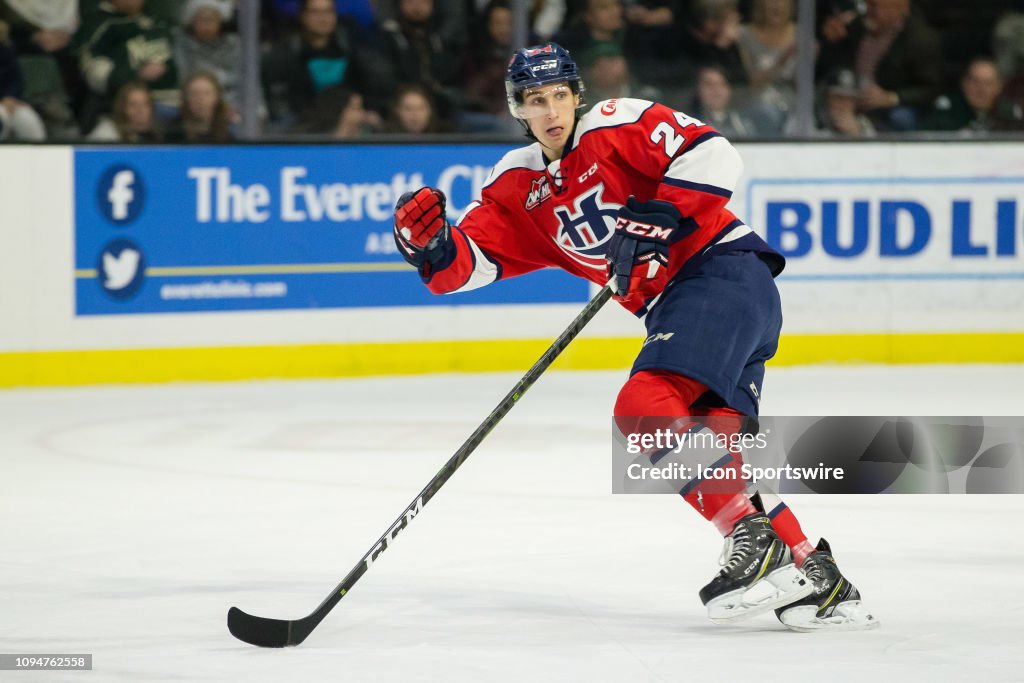 WHL: JAN 26 Lethbridge Hurricanes at Everett Silvertips