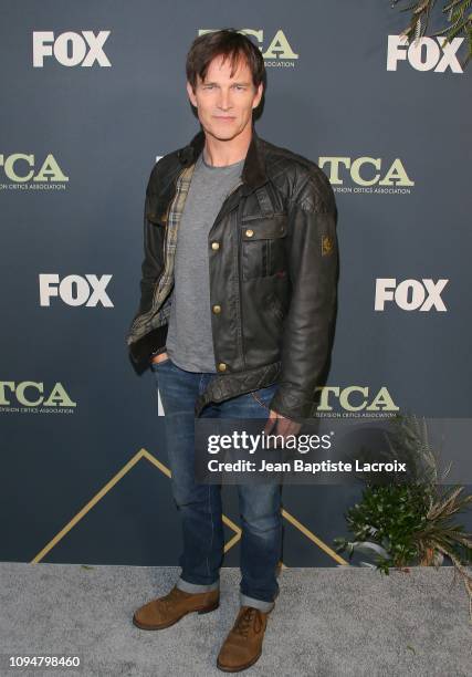 Stephen Moyer attends the Fox Winter TCA at The Fig House on February 06, 2019 in Los Angeles, California.