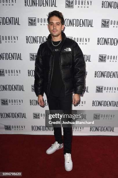 Eazy attends the Los Angeles Confidential Grammys Celebration With G-Eazy on February 6, 2019 in Los Angeles, California.