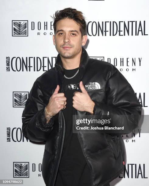 Eazy attends the Los Angeles Confidential Grammys Celebration With G-Eazy on February 6, 2019 in Los Angeles, California.