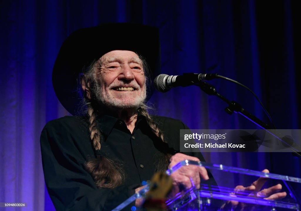 61st Annual GRAMMY Awards - Producers & Engineers Wing 12th Annual GRAMMY Week Event Honoring Willie Nelson