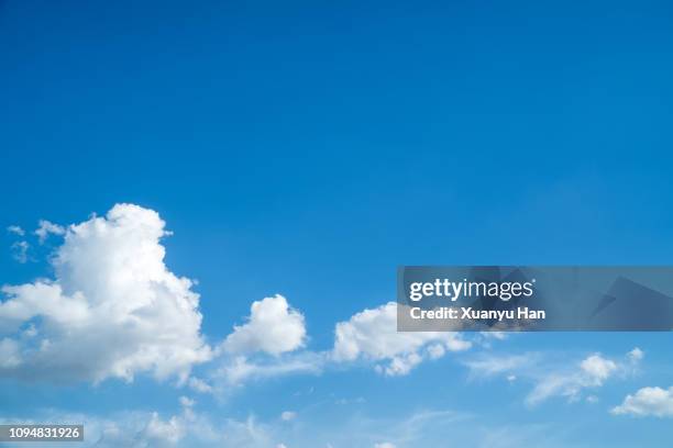 cloudscape background - klar himmel bildbanksfoton och bilder