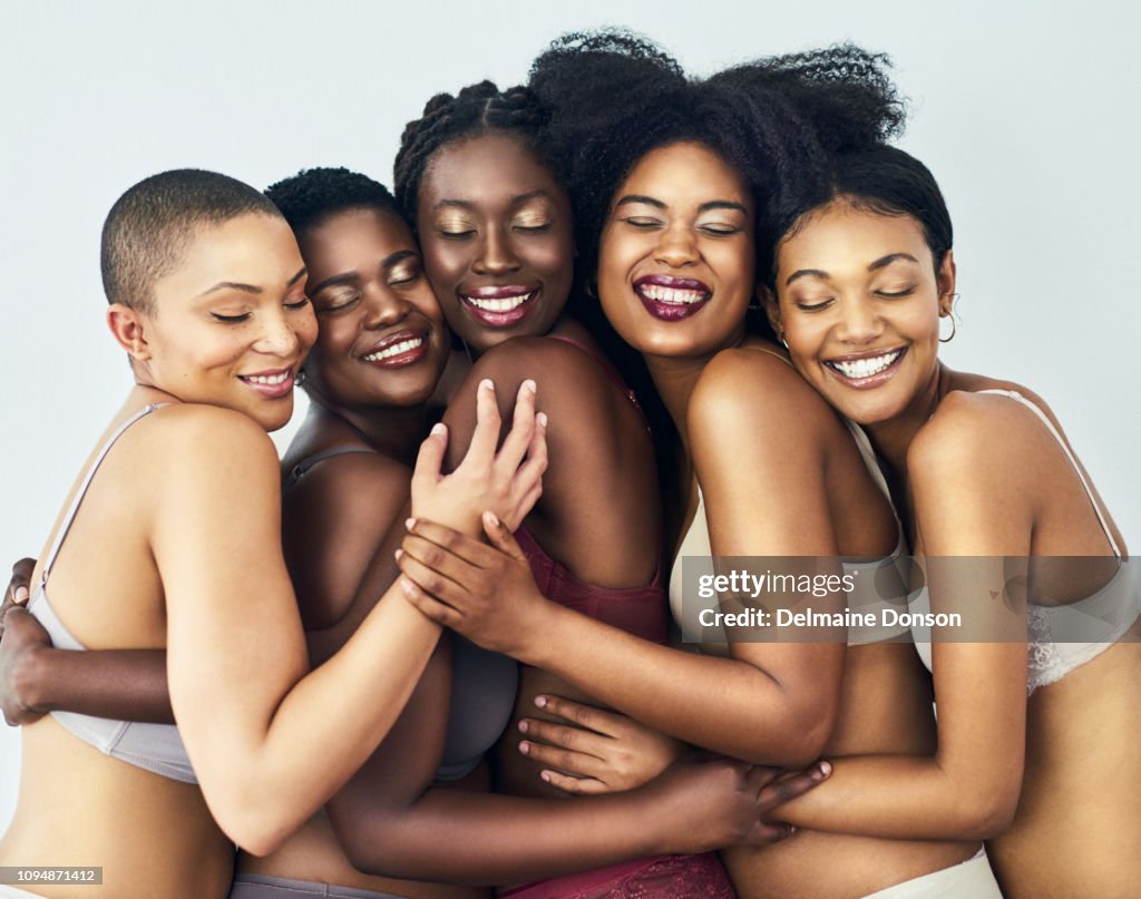 Embracing each other's unique beauty