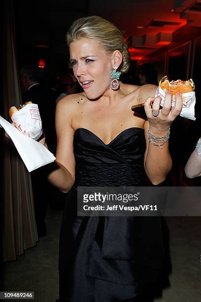 Actress Busy Philipps attends the 2011 Vanity Fair Oscar Party Hosted by Graydon Carter at the Sunset Tower Hotel on February 27, 2011 in West...