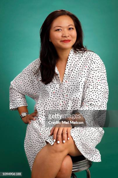 Screenwriter Adele Lim is photographed for Los Angeles Times on August 5, 2018 in Beverly Hills, California. PUBLISHED IMAGE. CREDIT MUST READ: Mel...