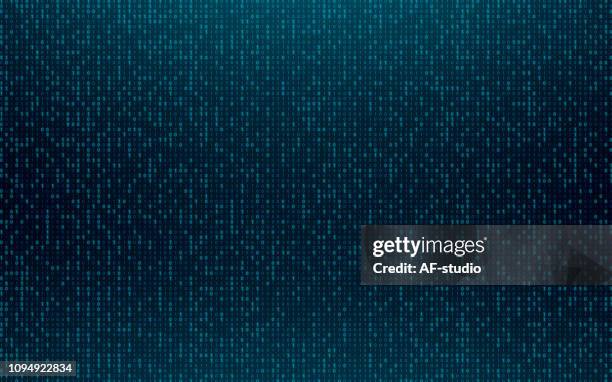 ilustrações de stock, clip art, desenhos animados e ícones de binary background - codificar