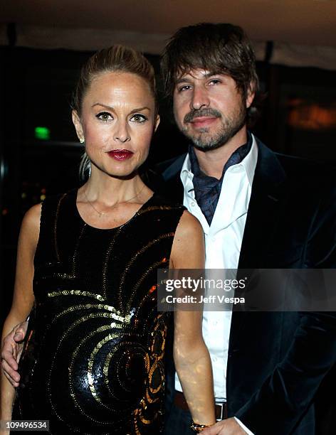 Stylist Rachel Zoe and Rodger Berman attend the Montblanc Cocktail Party co-hosted by Harvey and Bob Weinstein celebrating the Weinstein Companys...