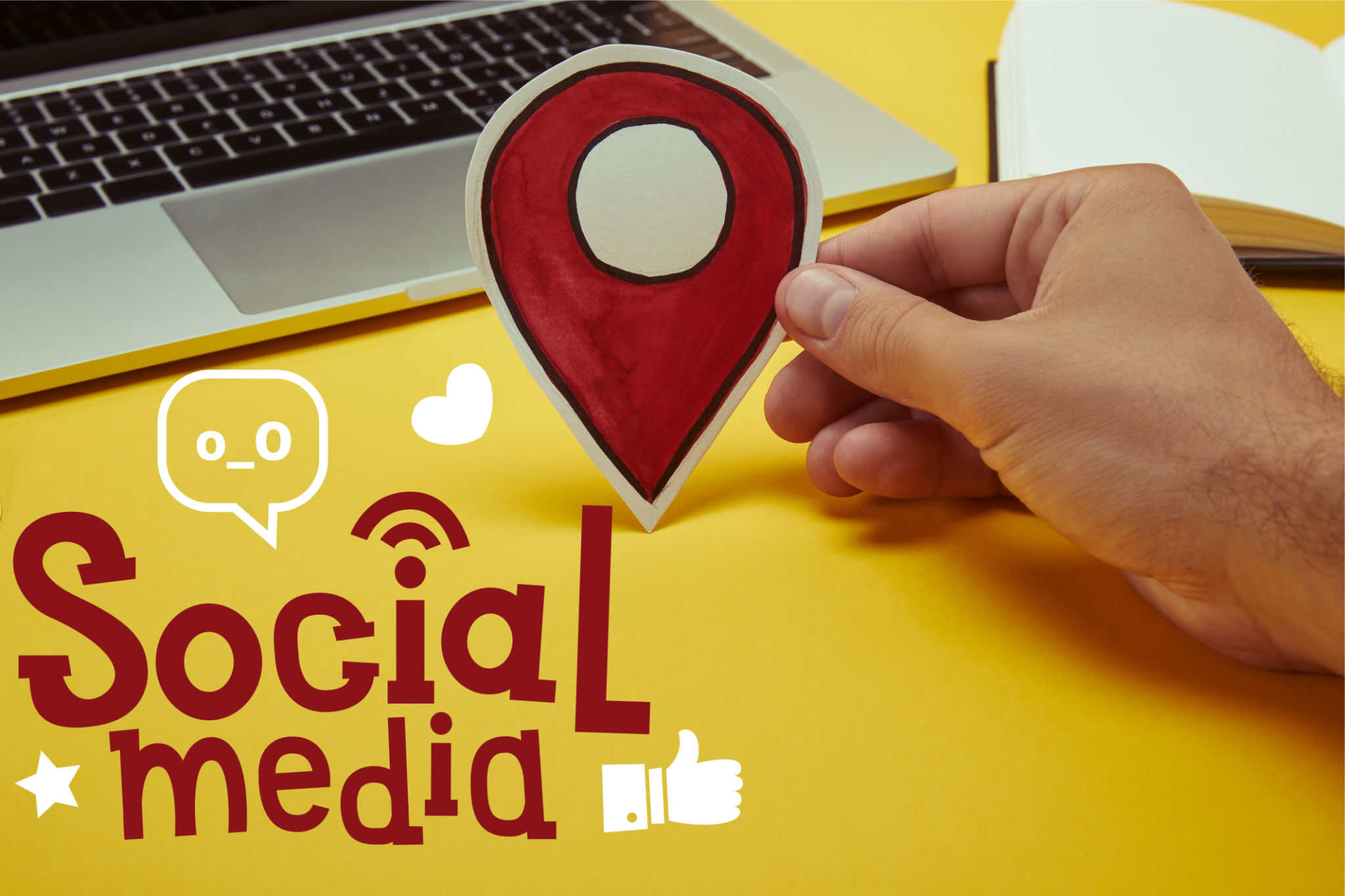 lokale social media