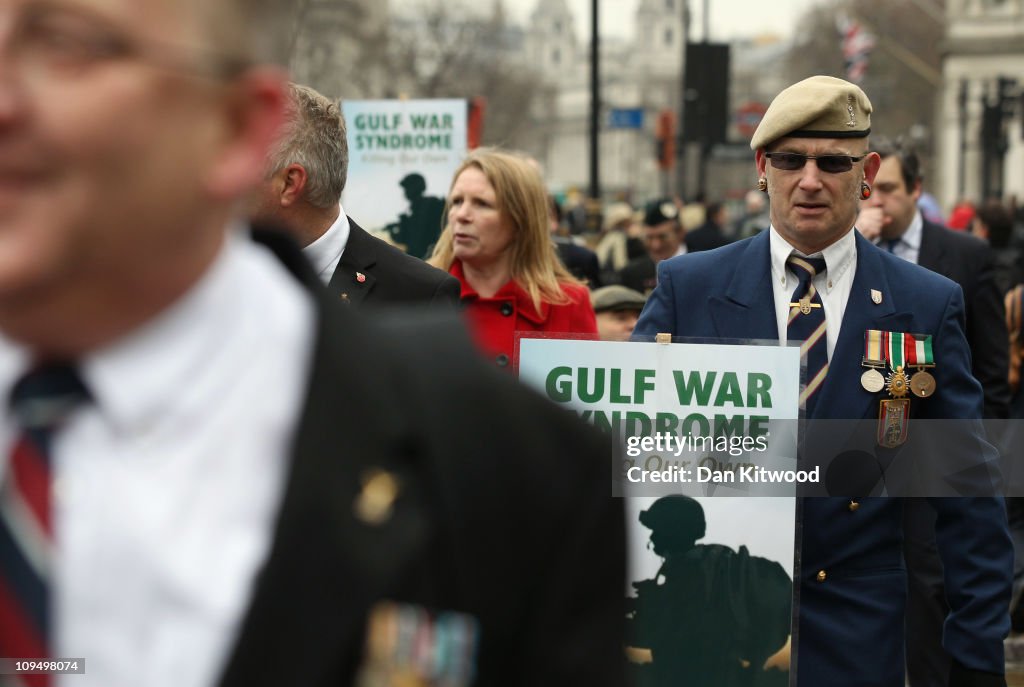 First Gulf War Veterans Protest