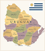 21 - Uruguay - Vintage Isolated 10