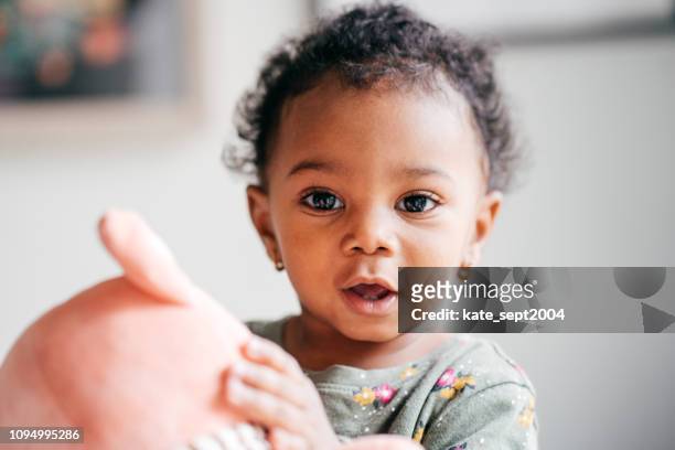 baby girl - baby girls stock pictures, royalty-free photos & images