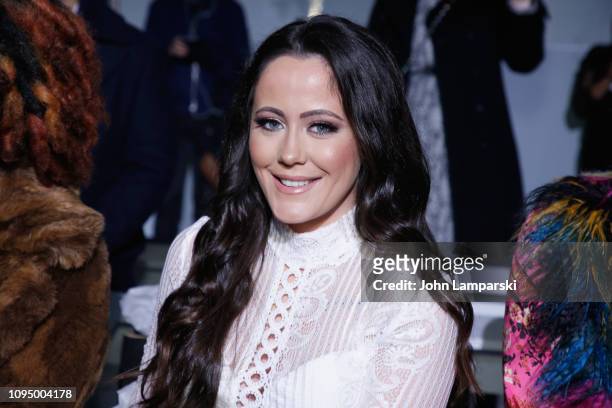Jenelle Evans attends the Indonesian Diversity FW19 Collections: 2Madison Avenue, Alleira Batik, Dian Pelangi and Itang Yunas front row during New...