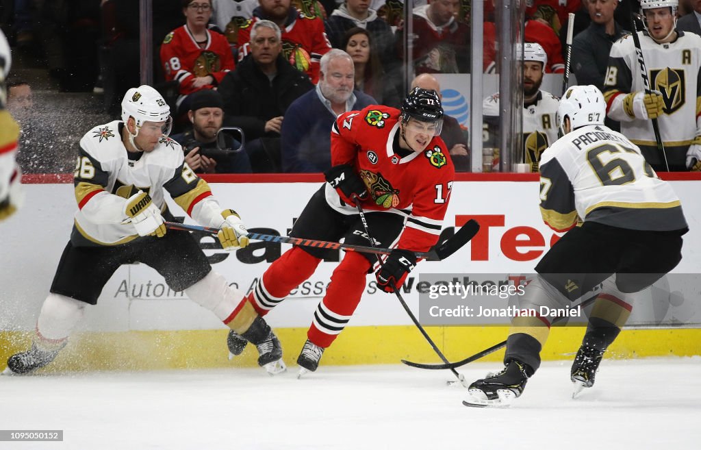 Vegas Golden Knights v Chicago Blackhawks