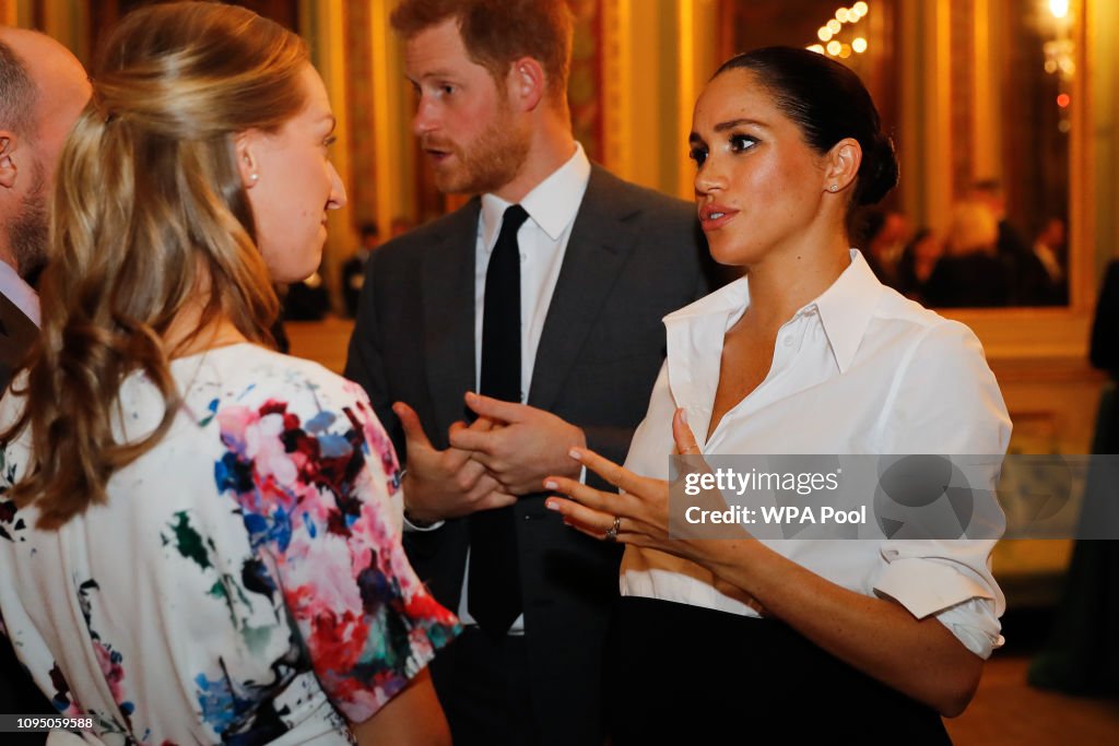 The Duke & Duchess Of Sussex Attend The Endeavour Fund Awards