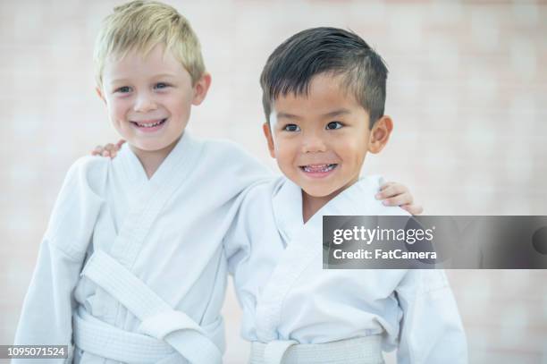 martial arts students - jujitsu stock pictures, royalty-free photos & images