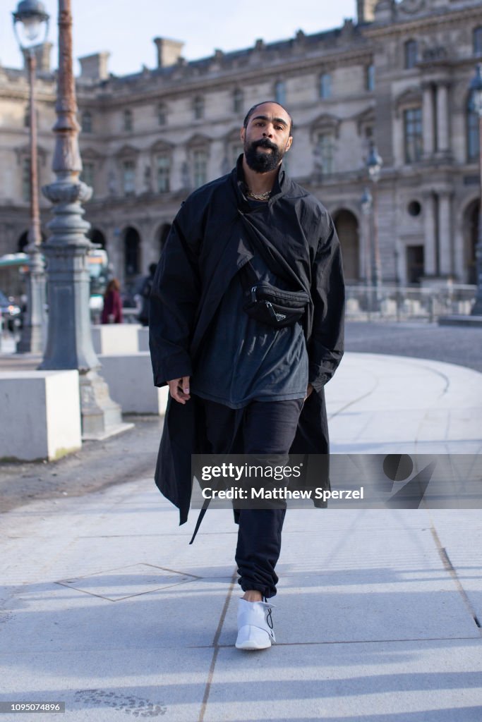 Jerry Lorenzo is seen on the street during Paris Men's Fashion Week News  Photo - Getty Images