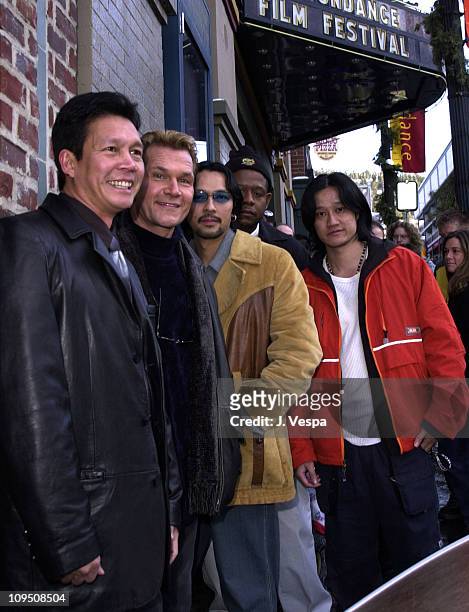 Don Duong, Patrick Swayze, Timothy Linh Bui, Forest Whitaker and Tony Bui