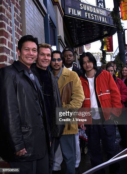 Don Duong, Patrick Swayze, Timothy Linh Bui, Forest Whitaker and Tony Bui