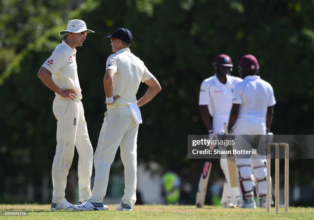 West Indies Board XI v England - Day Two