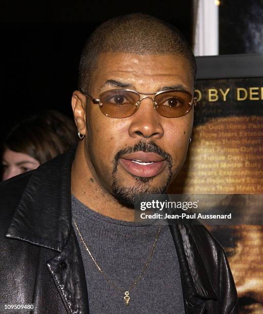 Eriq La Salle during "Antwone Fisher" Premiere - Beverly Hills at Academy of Motion Picture Arts & Sciences in Beverly Hills, California, United...