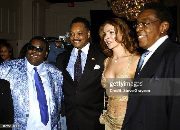 Rodney Jerkins, Rev. Jesse Jackson, Don Cornelius & wife