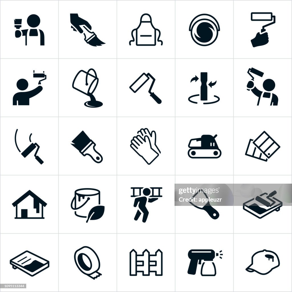 House Painting Icons