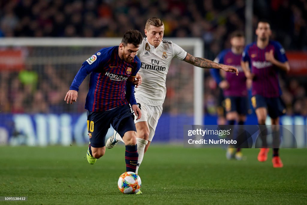 Barcelona v Real Madrid - Copa Del Rey Semi Final