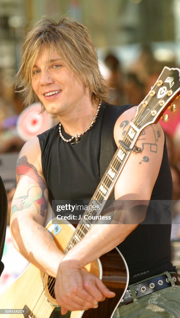 Goo Goo Dolls Perform on "The Today Show" Summer Concert Series - July 25, 2003