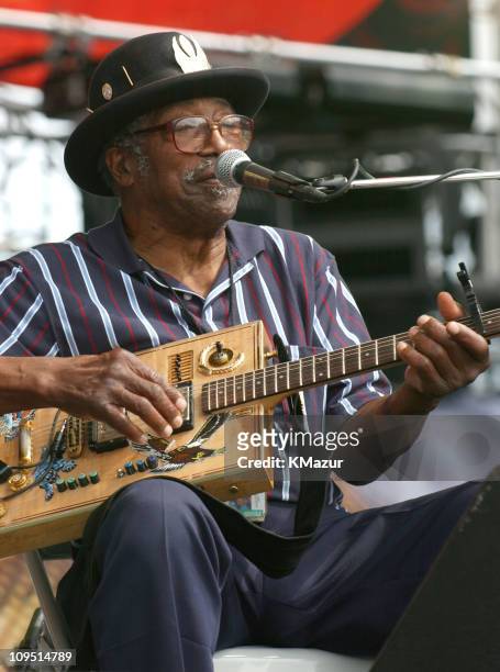Bo Diddley during Crossroads Guitar Festival - Day Three at Cotton Bowl Stadium in Dallas, Texas, United States.