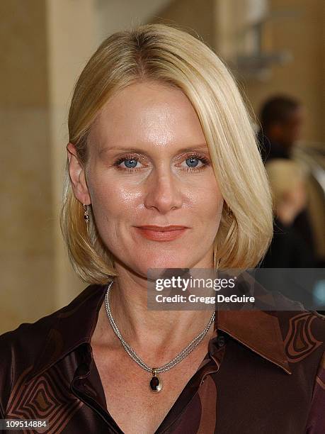 Andrea Thompson during 2003 National Cable & Telecommunications Assn. Press Tour - Day Three at Renaissance Hotel in Hollywood, California, United...