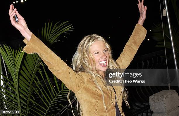 Finalist Neleh Dennis during "Survivor" Finale in Central Park - After show at Central Park in New York City, New York, United States.