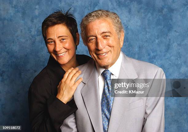 K.d. Lang and Tony Bennett during Tony Bennett and k.d. Lang are touring together on a 23-city tour. At NBC Today Show in New York City, New York,...