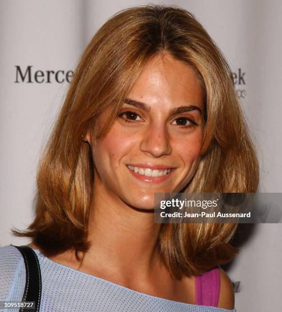 Kelly Kruger during Mercedes-Benz Fall 2004 Fashion Week at Smashbox Studios - Day 1 - Arrivals at Smashbox Studios in Culver City, California,...