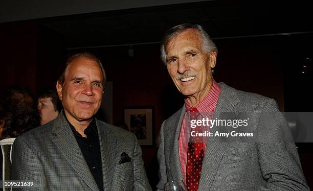 Rich Little and Dennis Weaver during The Academy of Motion Picture Arts and Sciences' Centennial Tribute to Bing Crosby at Academy of Motion Picture...