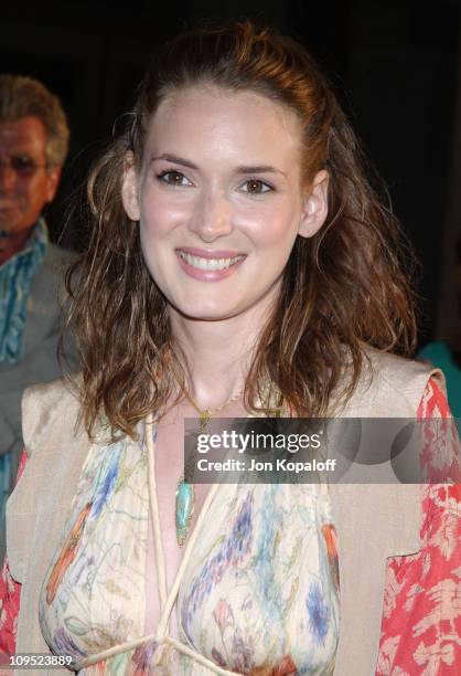 Winona Ryder during 2004 Los Angeles Film Festival - "Before Sunset" Premiere at ArcLight Cinerama Dome in Hollywood, California, United States.