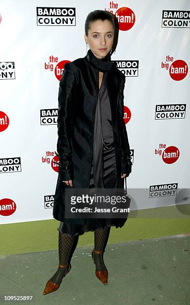 Leticia Dolero during A Richard Tyler Fashion Show To Benefit The Big Bam! at Bamboo Colony Design Studio in Los Angeles, California, United States.