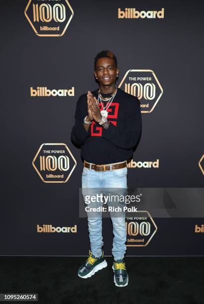 Soulja Boy attends the 2019 Billboard Power 100 on February 7, 2019 in Los Angeles, California.