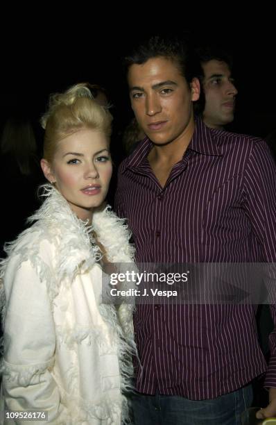 Elisha Cuthbert and Andrew Keegan during bebe Presents the debut of bebe Sport Collection - Show at The Standard in Los Angeles, California, United...