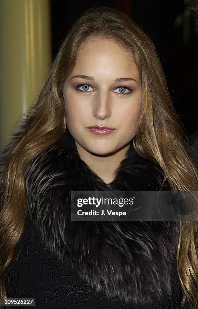 Leelee Sobieski during "Max" Premiere at the 2002 AFI Film Festival - Arrivals at Arclight Theatre in Hollywood, California, United States.