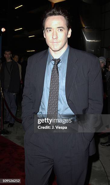 John Cusack during "Max" Premiere at the 2002 AFI Film Festival - Arrivals at Arclight Theatre in Hollywood, California, United States.