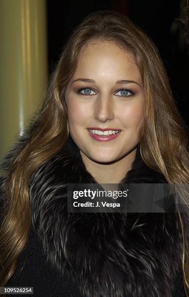 Leelee Sobieski during "Max" Premiere at the 2002 AFI Film Festival - Arrivals at Arclight Theatre in Hollywood, California, United States.