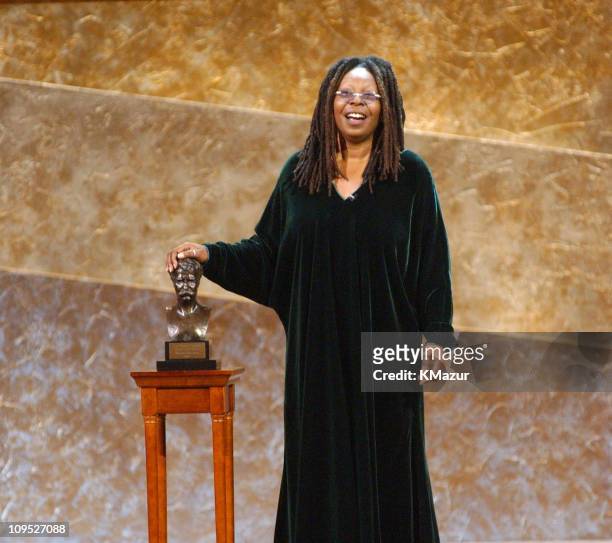 Whoopi Goldberg accepts awards; "On Stage at the Kennedy Center: The Mark Twain Prize" will air November 21, at 9 p.m. On PBS.