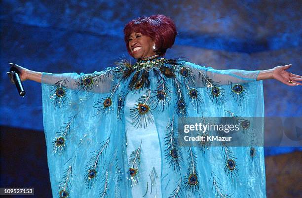 Celia Cruz performs; "On Stage at the Kennedy Center: The Mark Twain Prize" will air November 21, at 9 p.m. On PBS.