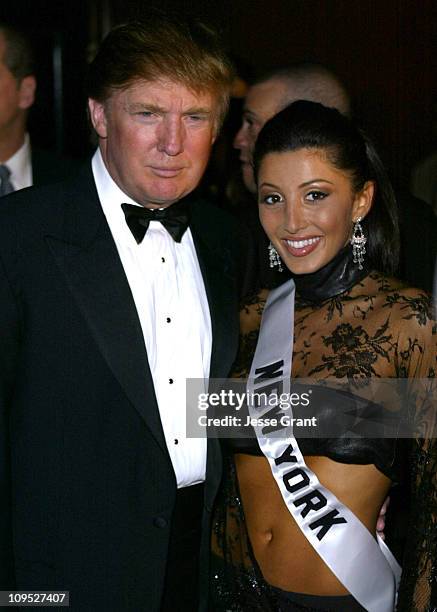 Donald Trump and Jaclyn Nesheiwat, Miss New York, USA 2004