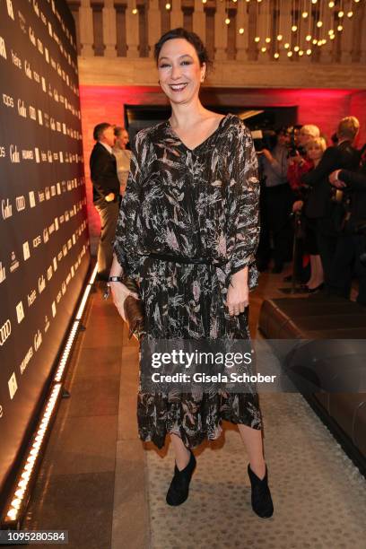 Ursula Strauss attends the Berlinale Opening Night by GALA & UFA Fiction at Das Stue on February 07, 2019 in Berlin, Germany.