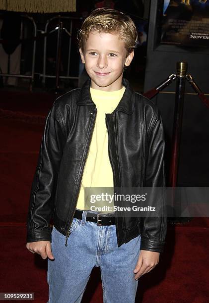 Cayden Boyd during "Harry Potter and the Chamber of Secrets" Premiere - Los Angeles - Arrivals at Mann Village Theatre in Westwood, California,...