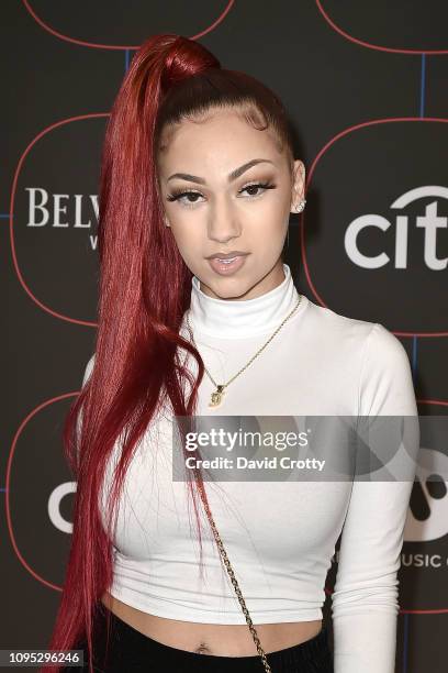 Bhad Bhabie attends the Warner Music Group Pre-Grammy Celebration at Nomad Hotel Los Angeles on February 7, 2019 in Los Angeles, California.