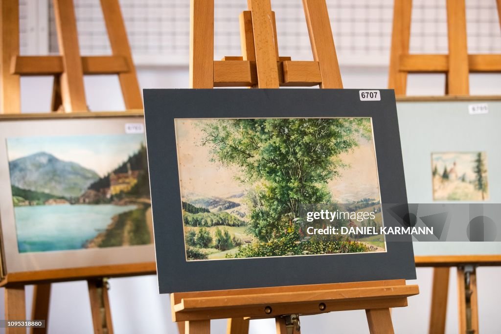 GERMANY-HISTORY-ART-AUCTION-HITLER