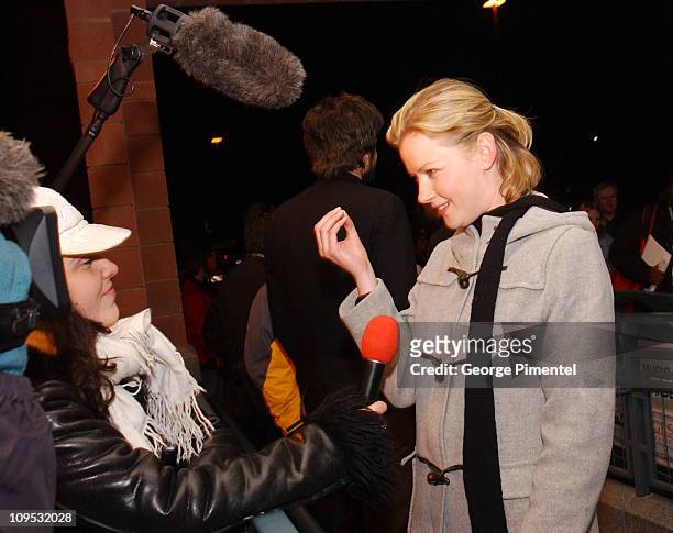 Gretchen Mol during 2003 Sundance Film Festival - "The Shape of Things" Premiere at Eccles Center in Parkk City, Utah, United States.